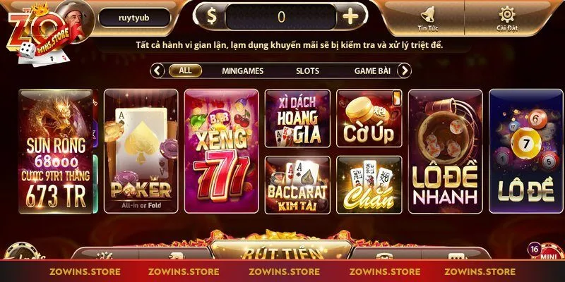 Xổ số Zowin - Biến hoá giấc mơ đổi đời của bạn thành sự thực